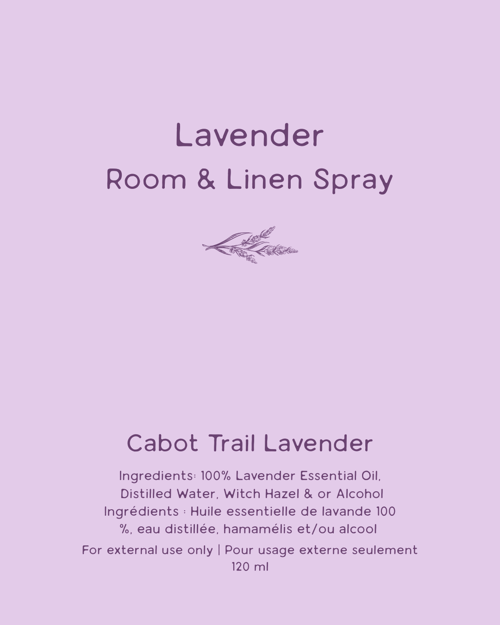 Lavender Room & Linen Spray