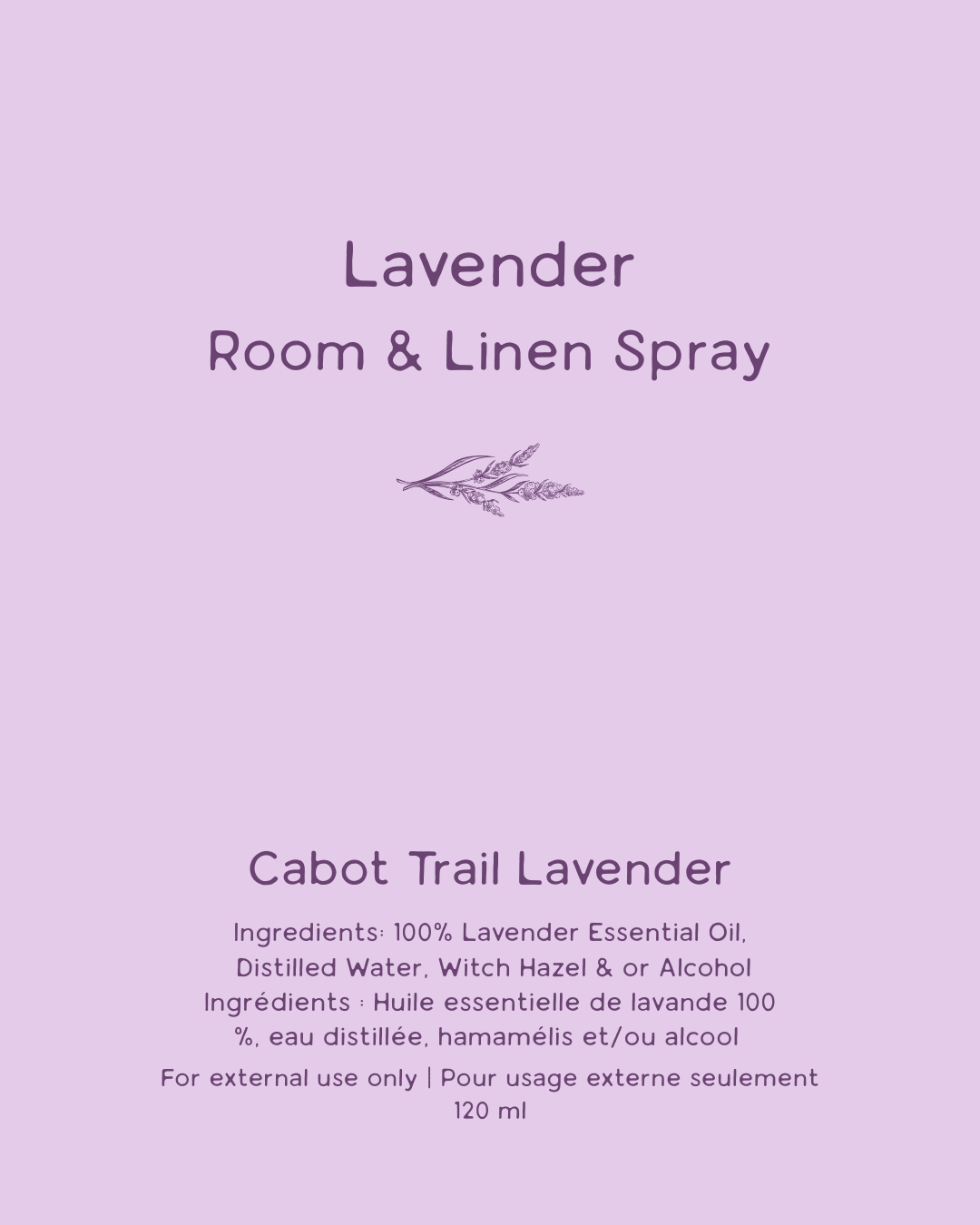 Lavender Room & Linen Spray