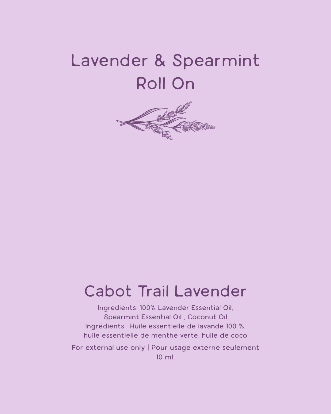 Lavender & Spearmint Roll-On