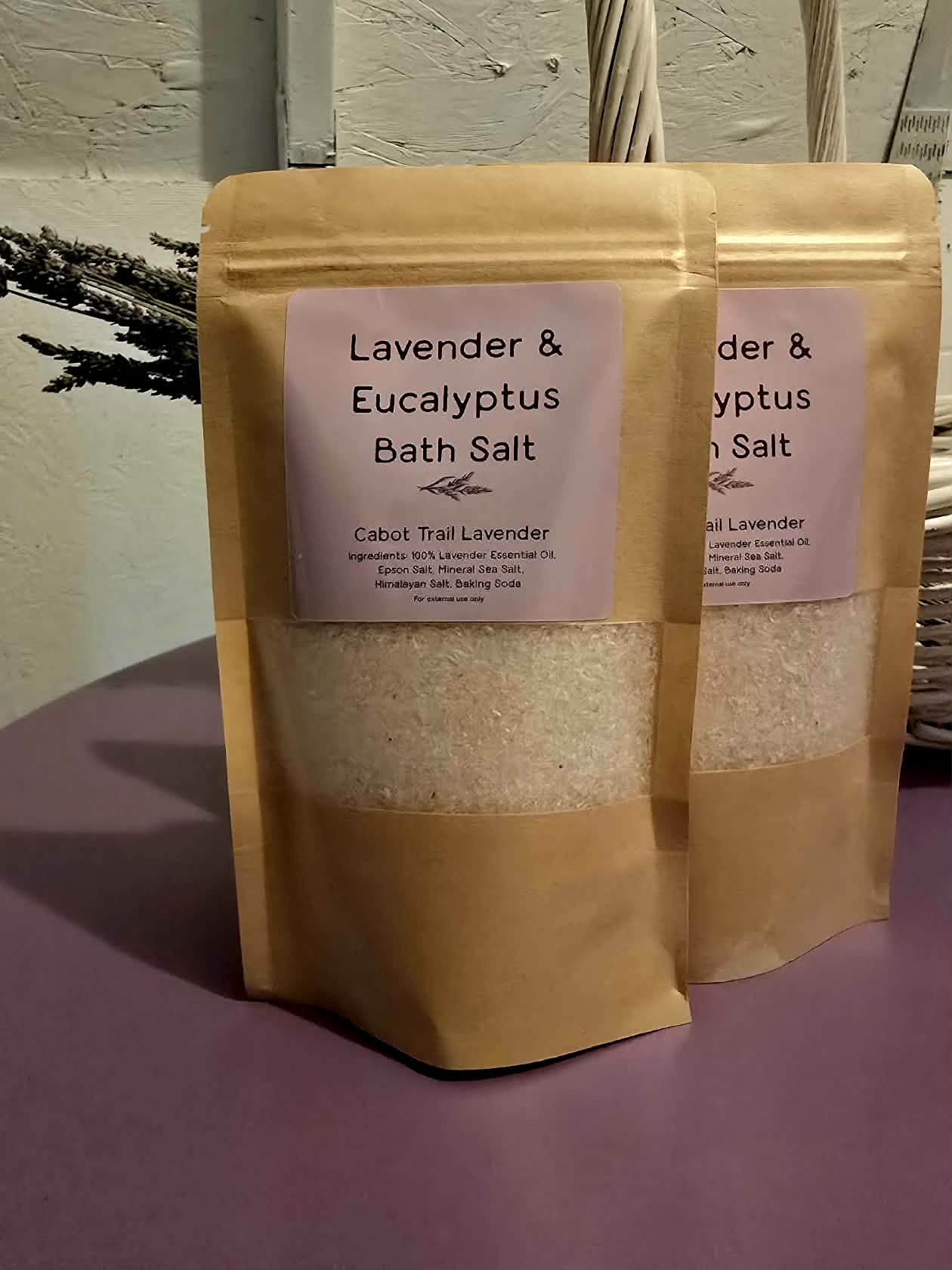 Lavender & Eucalyptus Bath Salt
