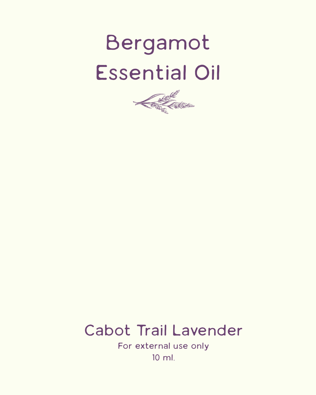 Bergamot Essential Oil