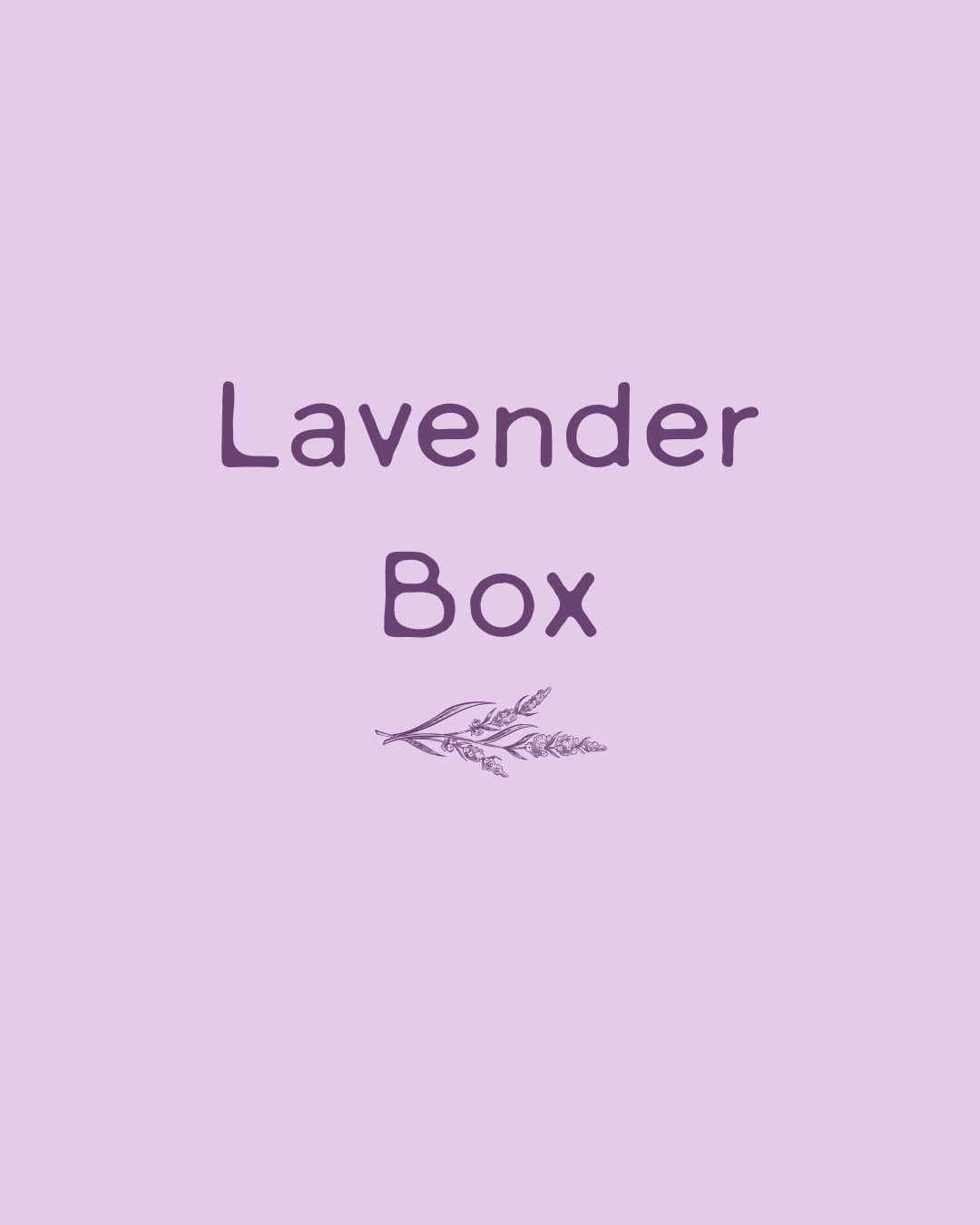 Lavender Box